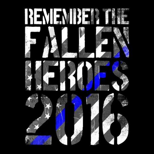 2016 Fallen Officer's Memorial Shirt