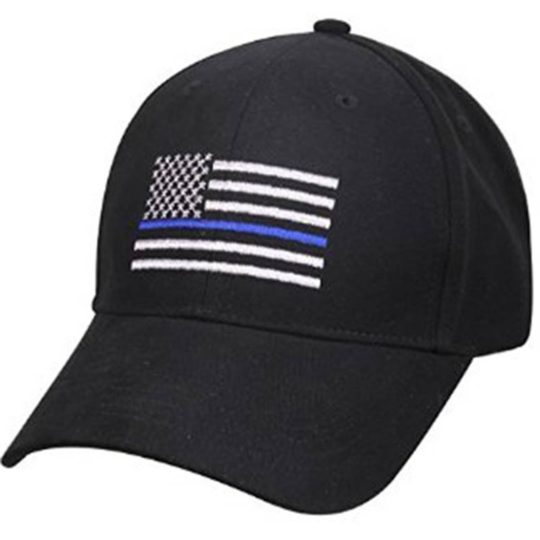 Thin Blue Line American Flag Hat
