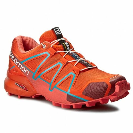SHOES SPEEDCROSS 4 Woman's Tomato Red/Coral Punch/Blue Jay