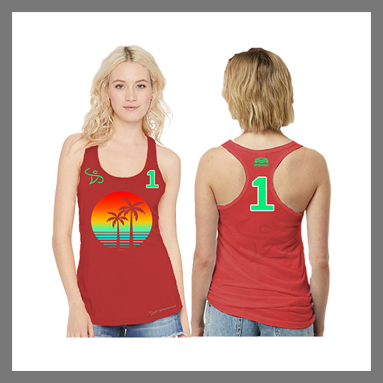 CSV - Full Dye Women's Racerback - Image 5