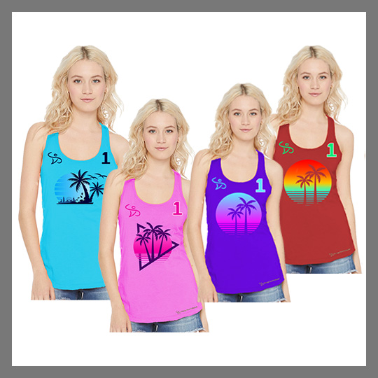 CSV - Full Dye Women's Racerback