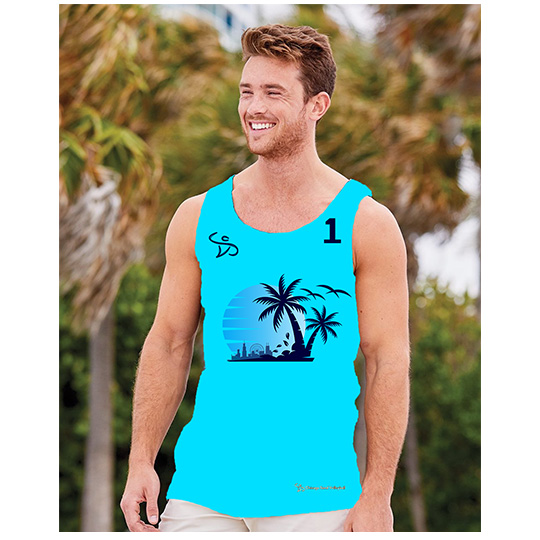 CSV - Full Dye Men's Tank Top Jersey - Image 4