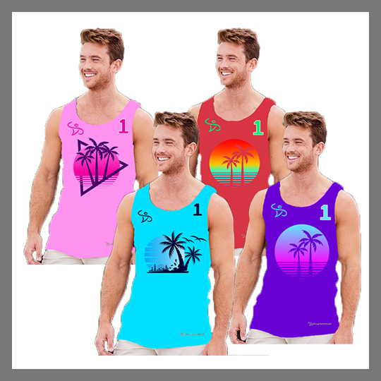 CSV - Full Dye Men's Tank Top Jersey