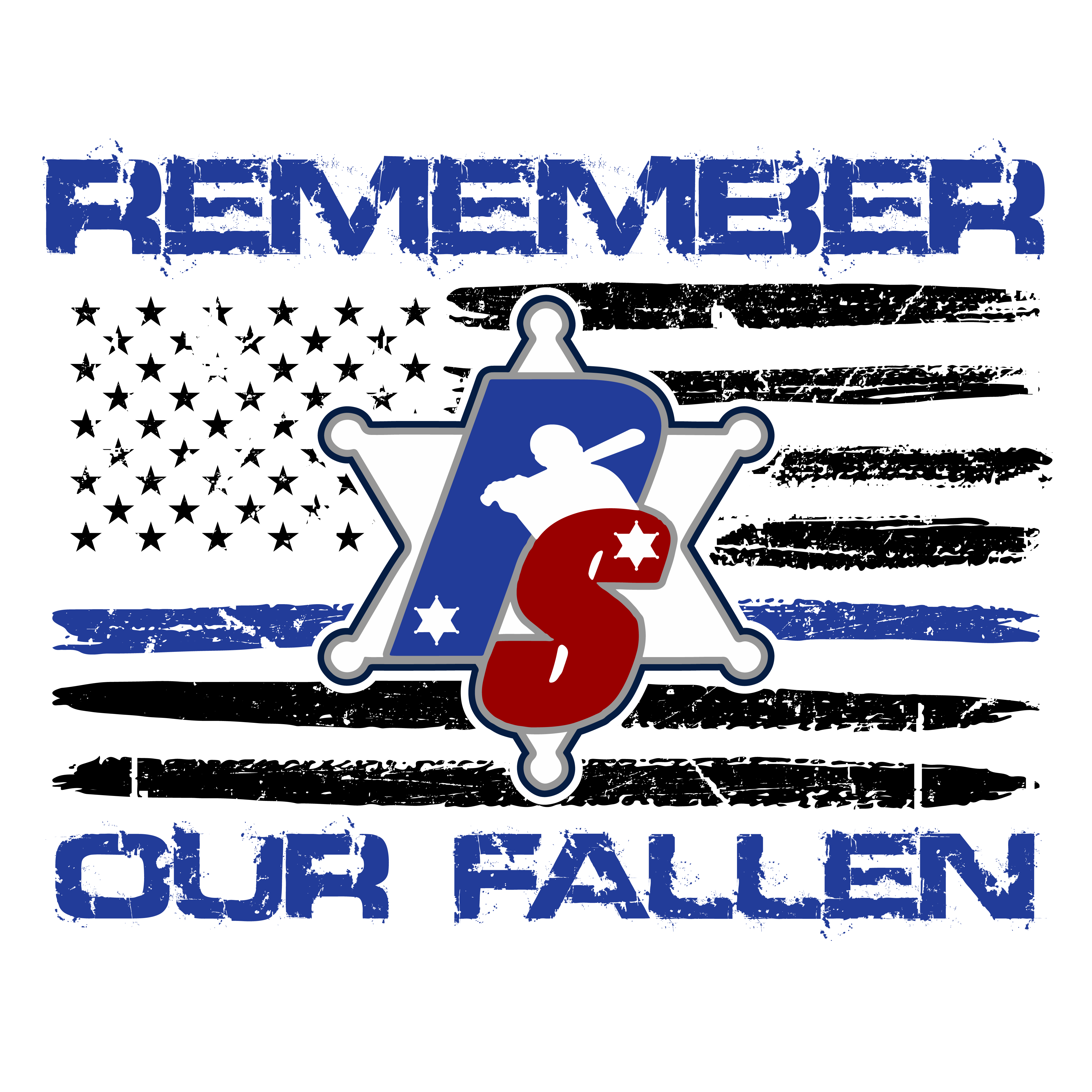 Police Softball - Remember Our Fallen Shirt - Image 4
