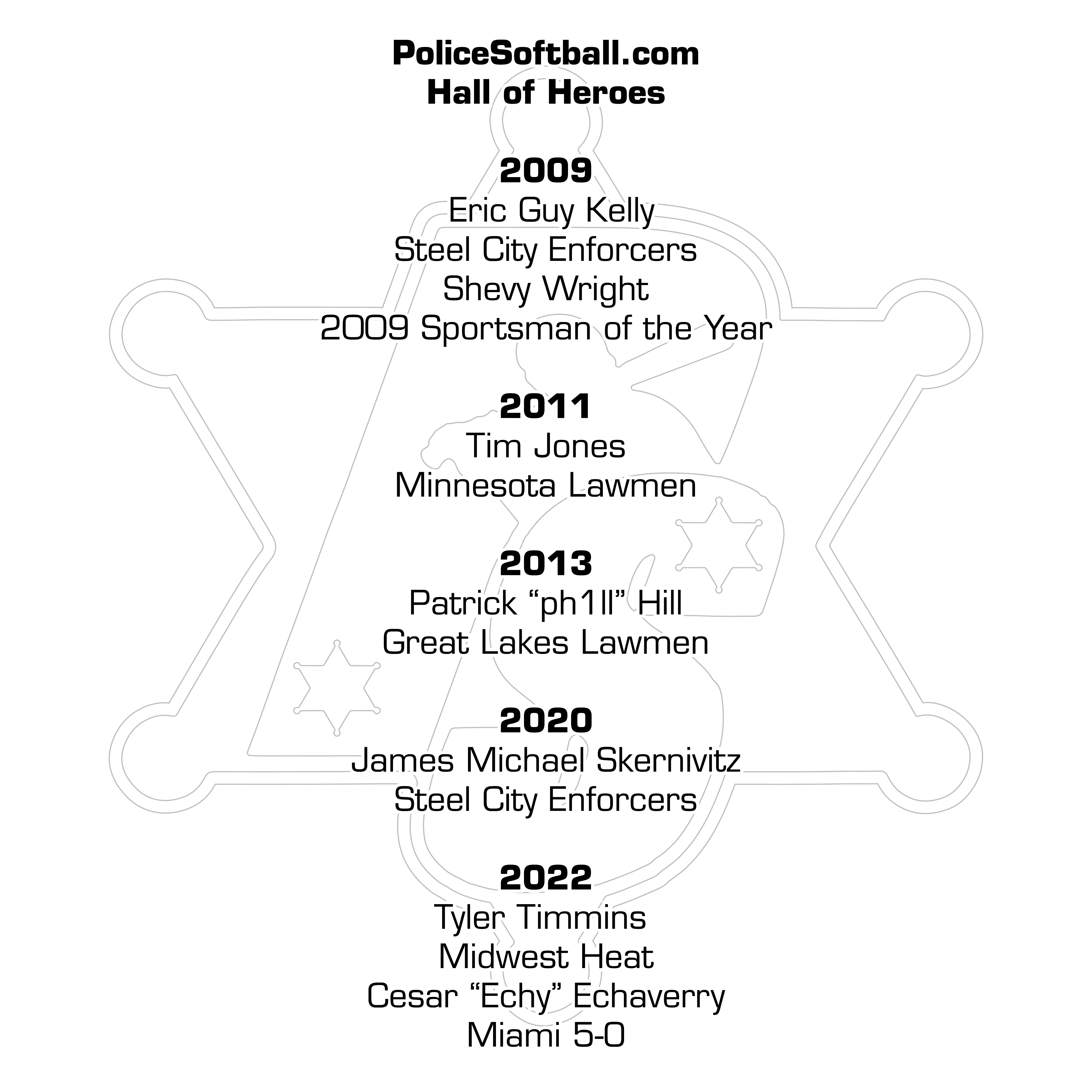 Police Softball - Remember Our Fallen Shirt - Image 5