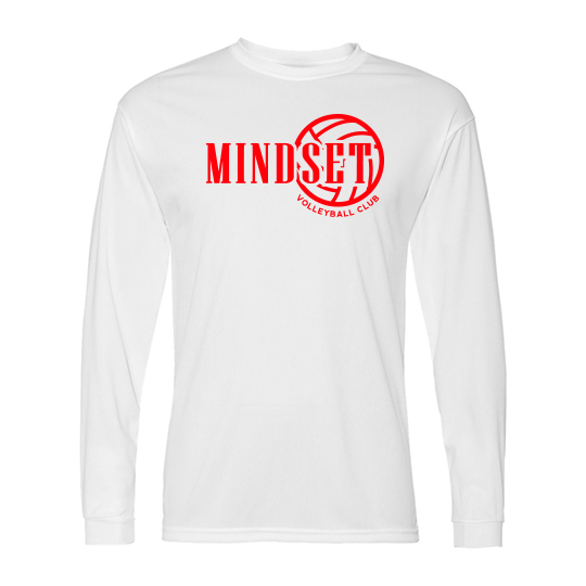 Unisex Performance Long Sleeve T-Shirt - White