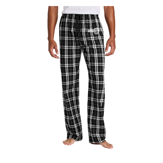 District Men's Flannel PJ Pant - Black