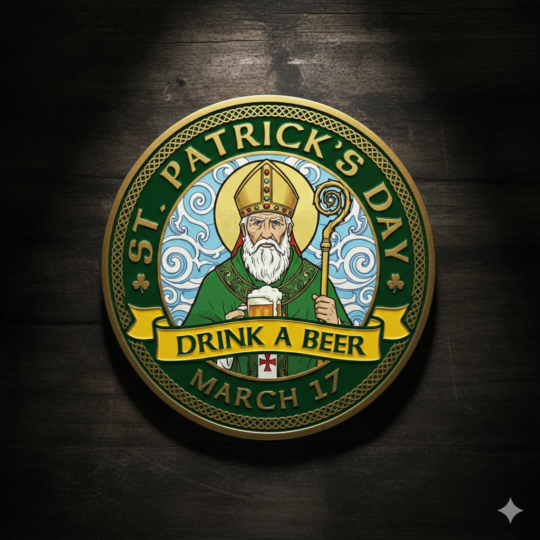 St. Patrick's Day Coin