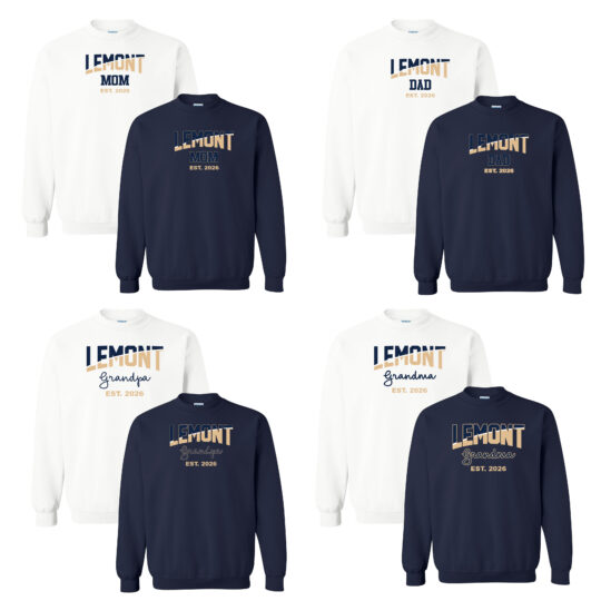 Lemont Boosters LHS Family Crewneck
