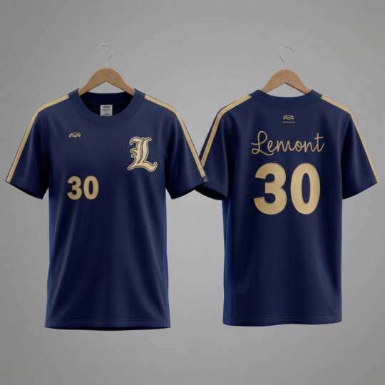 Lemont Boosters Full Dye Sublimated Baseball Jersey