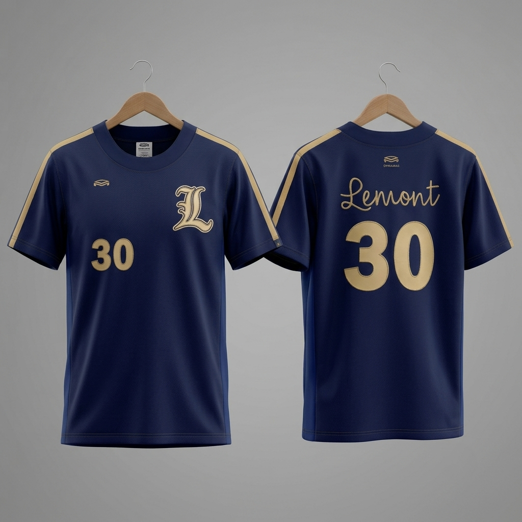 Lemont Boosters Full Dye Sublimated Baseball Jersey